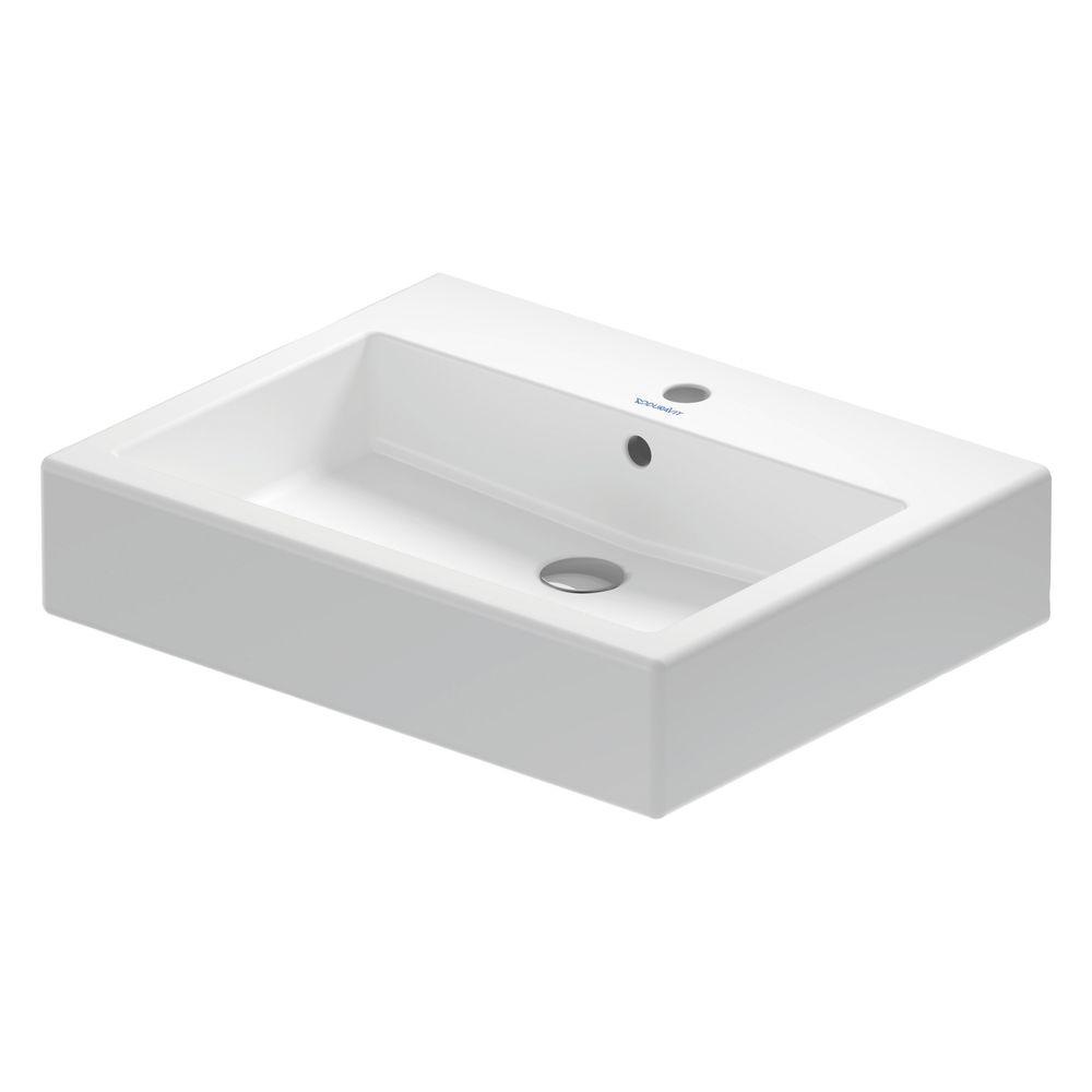 Duravit Vero Waschtisch 470x600x165mm mit HLB Aufsatz, Weiß Hochglanz, Rechteckig,... DURAVIT-0454600027 4021534285837 (Abb. 10)