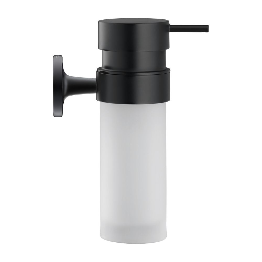 Duravit Starck T Seifenspender 126x60x176mm, Mattschwarz/Mattweiß, Messing, 0,2l, w... DURAVIT-0099354600 4053424702971 (Abb. 1)