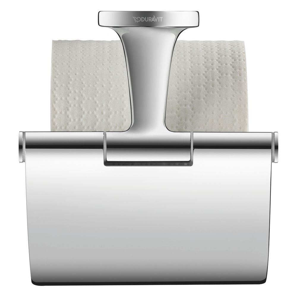 Duravit Starck T Toilettenpapierhalter, Papierrollenhalter 83x125x131mm, Chrom glän... DURAVIT-0099401000 4053424693842 (Abb. 4)