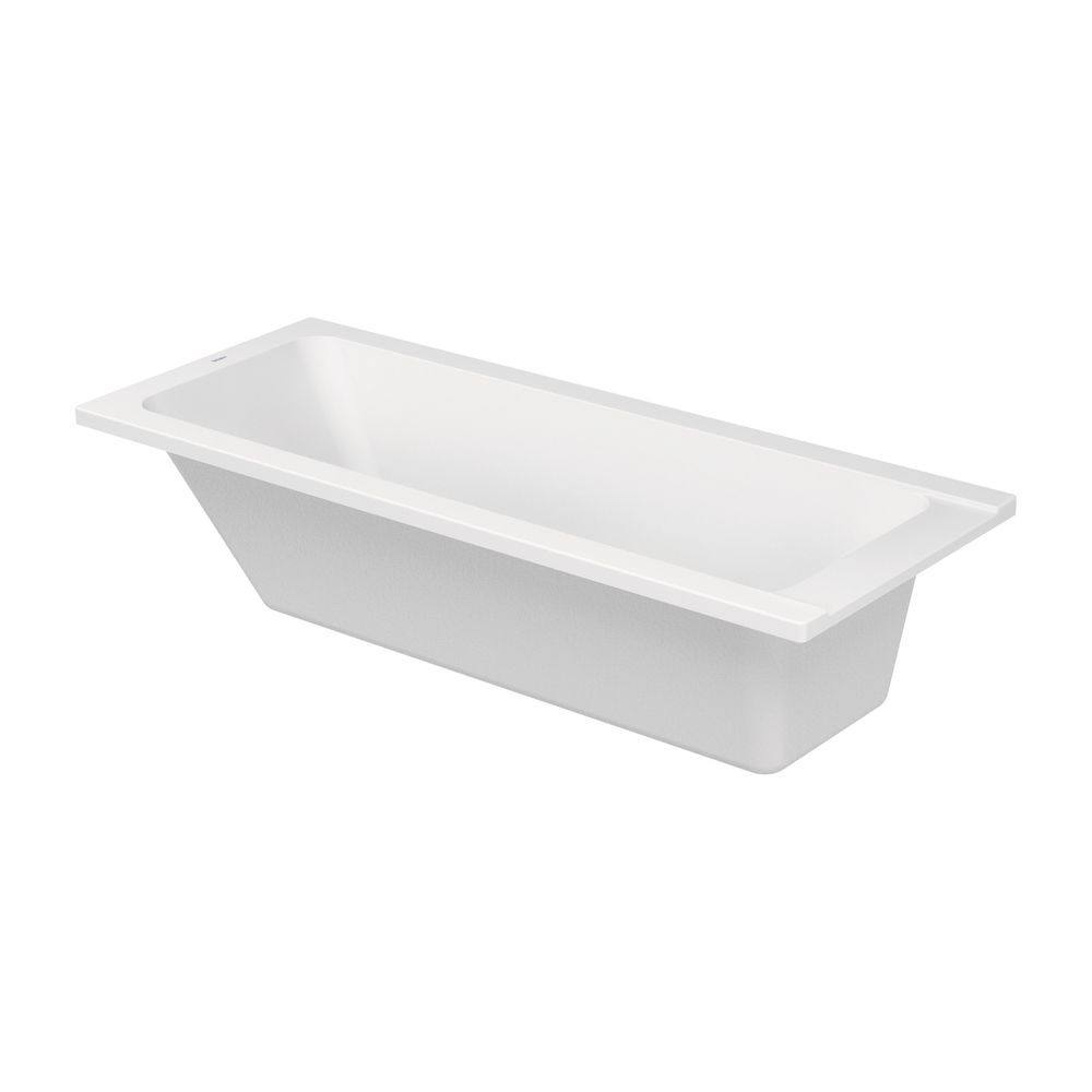 Duravit D-Code Badewanne 420x700x1700mm, Weiß glänzend, Rechteckig, Einbau, Ab... DURAVIT-700097000000000 4021534386480 (Abb. 1)