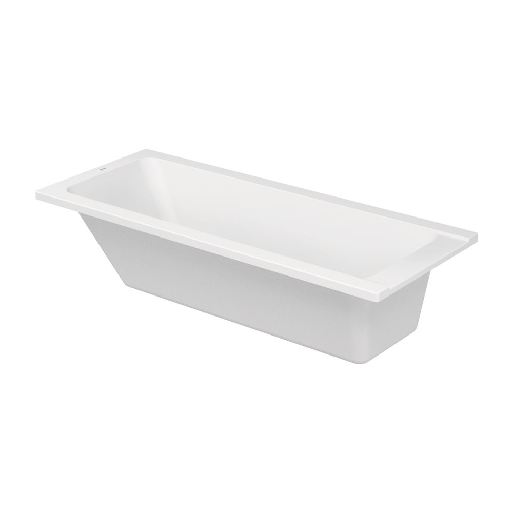 Duravit D-Code Badewanne 420x750x1700mm, Weiß glänzend, Rechteckig, Einbau, Ab... DURAVIT-700099000000000 4021534386497 (Abb. 1)