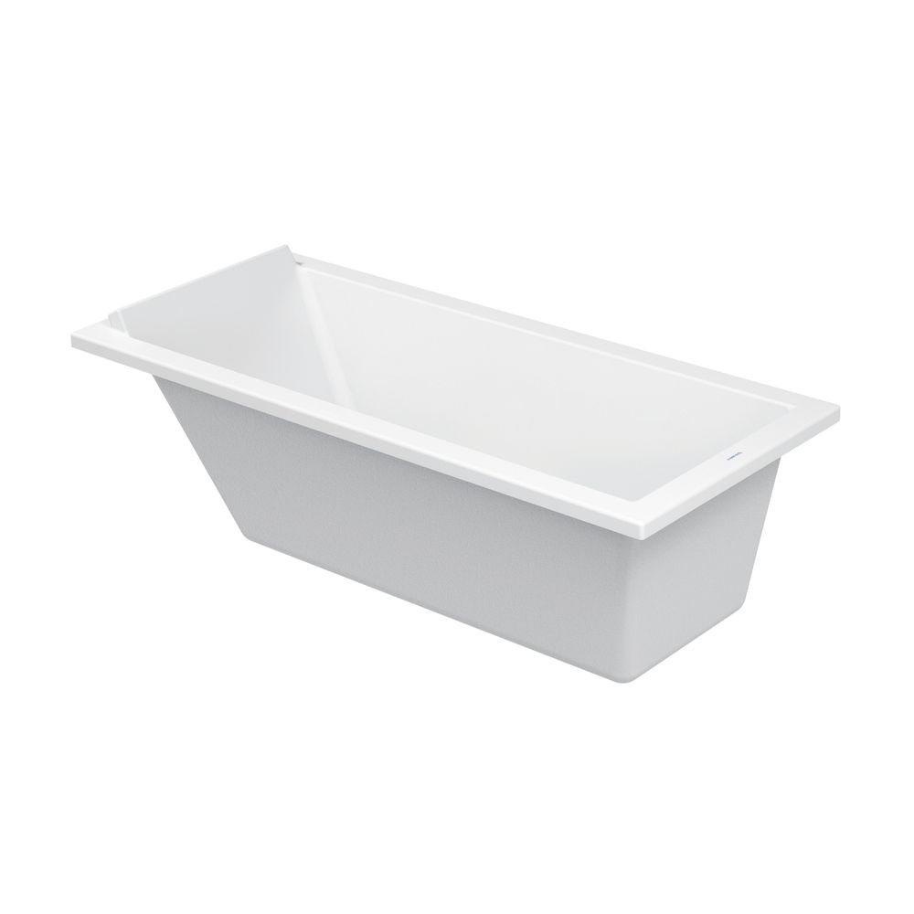 Duravit Starck Wannen Badewanne 480x700x1600mm, 135l, Weiß glänzend, Rechtecki... DURAVIT-700333000000000 4021534894664 (Abb. 4)