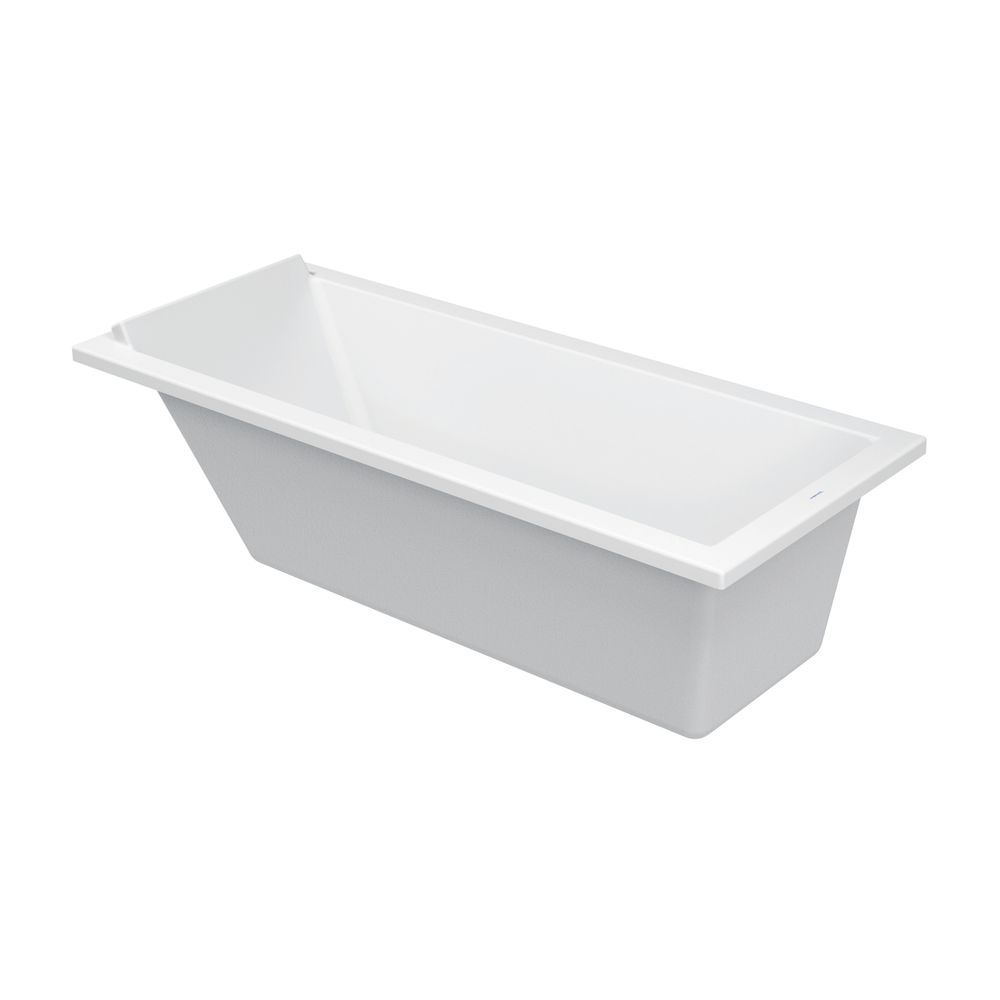 Duravit Starck Wannen Badewanne 480x700x1700mm, 155l, Weiß glänzend, Rechtecki... DURAVIT-700334000000000 4021534894671 (Abb. 4)