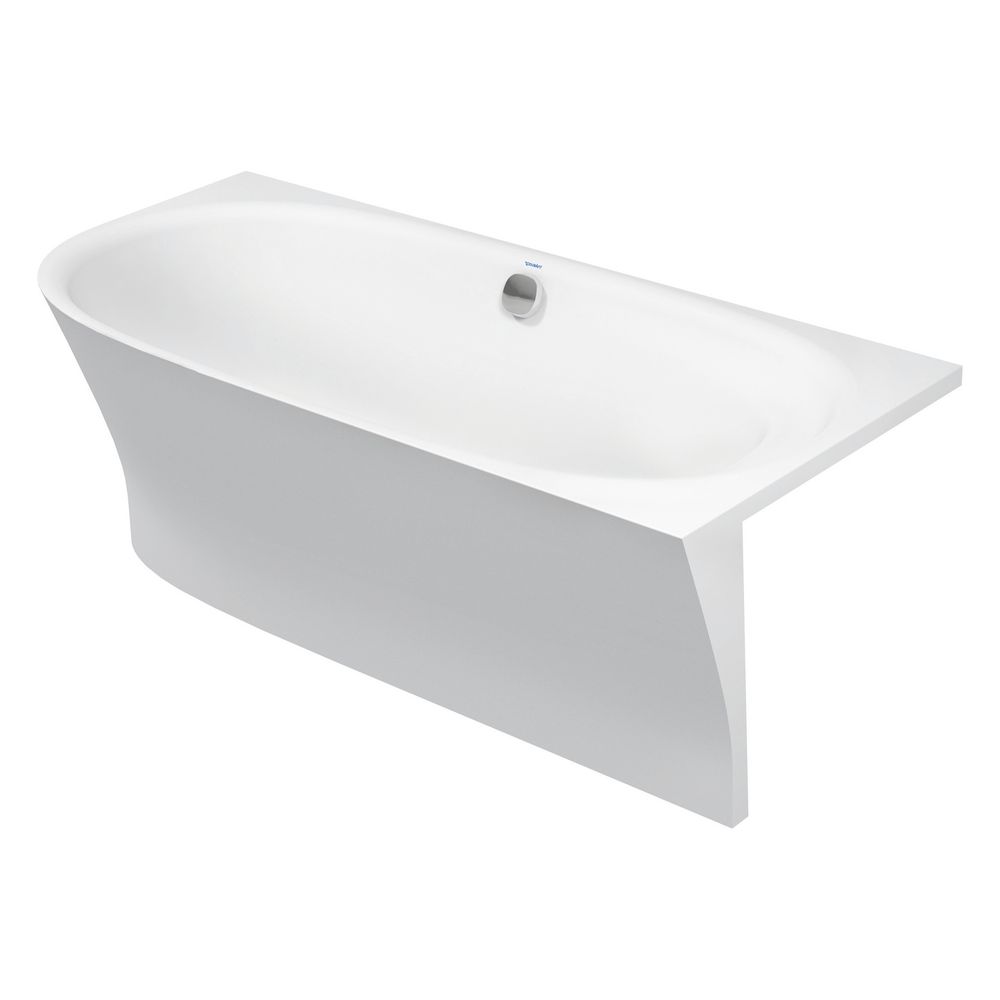 Duravit Cape Cod Badewanne 510x900x1900mm, Mattweiß, Halbrund, Ecke R, 1 Rücke... DURAVIT-700363000000000 4021534986468 (Abb. 5)