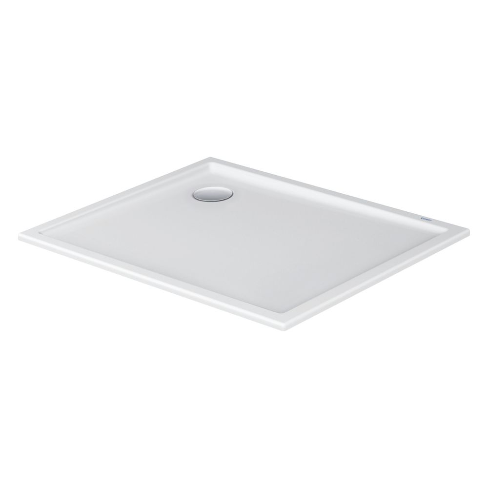 Duravit Starck Slimline Duschwanne 800x1000x50mm, Rechteckig, Weiß glänzend, a... DURAVIT-720119000000000 4021534889141 (Abb. 4)