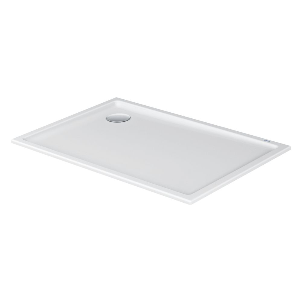 Duravit Starck Slimline Duschwanne 800x1200x55mm, Rechteckig, Weiß glänzend, a... DURAVIT-720121000000000 4021534891540 (Abb. 5)