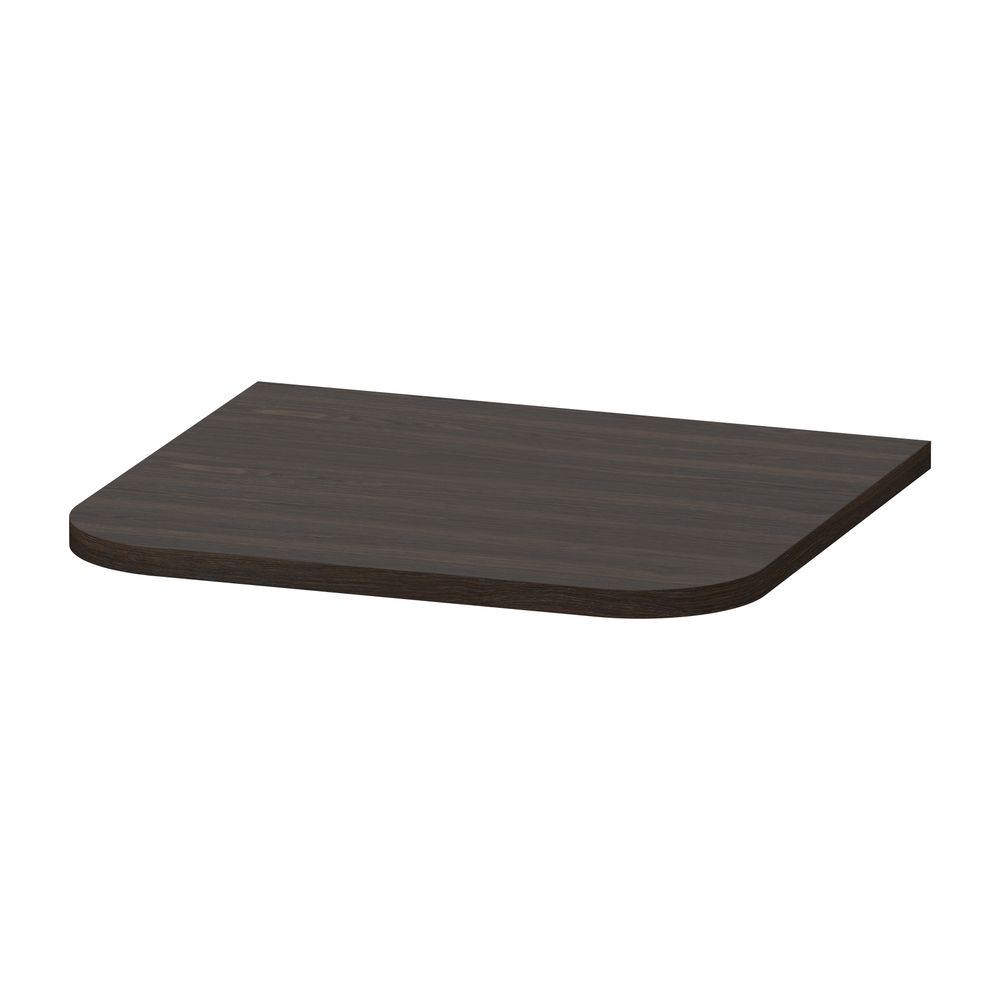 Duravit Happy D.2 Abdeckplatte, Halbrund, 364x403x16mm, Nusb.gebürstet Matt, mit B... DURAVIT-HP030006969 4053424872483 (Abb. 1)