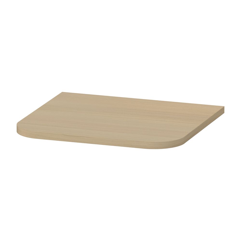 Duravit Happy D.2 Abdeckplatte, Halbrund, 364x403x16mm, Mediterrane Eiche Matt, mi... DURAVIT-HP030007171 4053424866956 (Abb. 4)