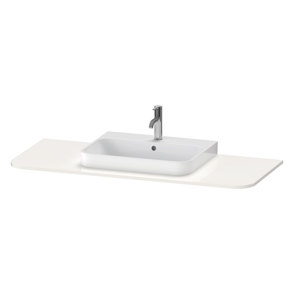Duravit Happy D.2 Konsole 550x1300x16mm, Weiß Hochglanz, ohne Konsolenträger, 1 Au... DURAVIT-HP031KM2222 4053424867663 (Abb. 4)