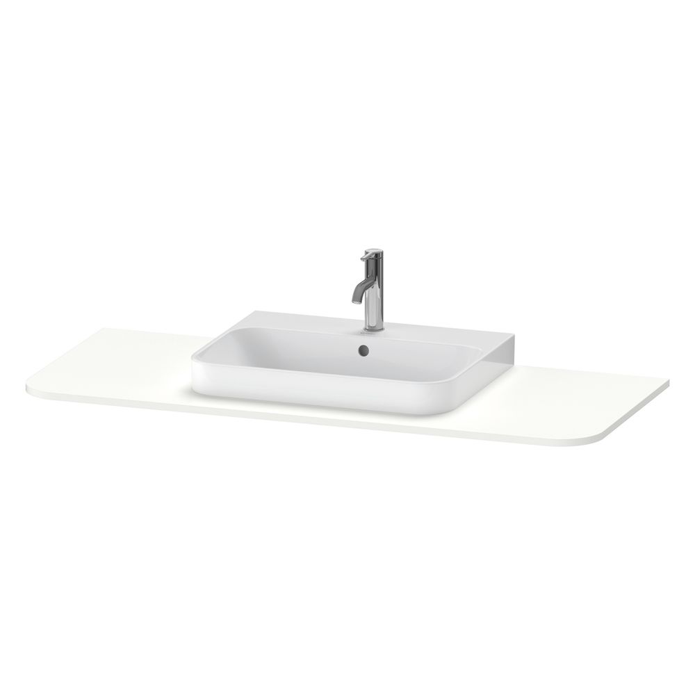 Duravit Happy D.2 Konsole 550x1300x16mm, Weiß Seidenmatt, ohne Konsolenträger, 1 A... DURAVIT-HP031KM3636 4053424872742 (Abb. 4)