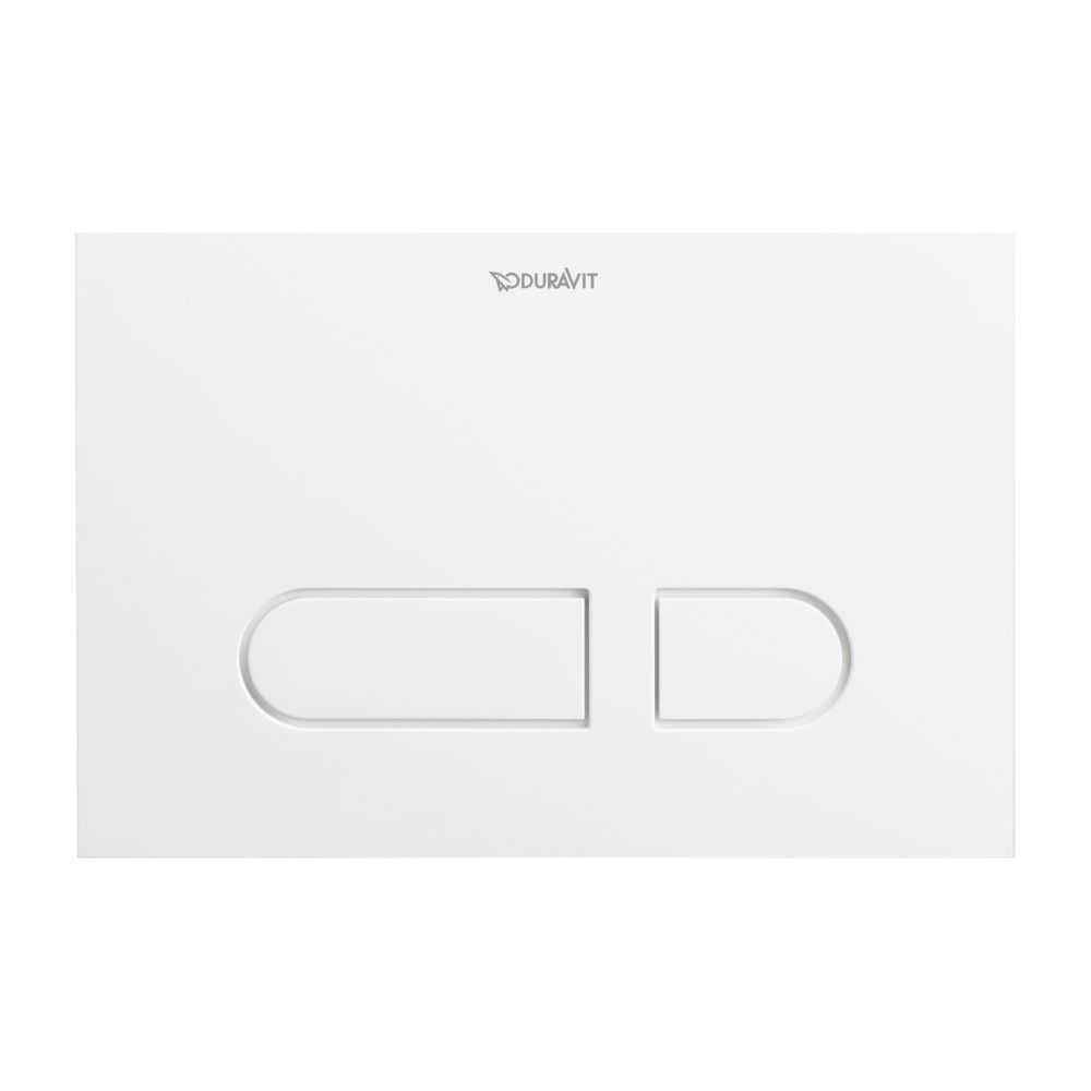 Duravit DuraSystem A1 Betätigungsplatte mechanisch für WC Dual Flush Aufgesetzt/F... DURAVIT-WD5001011000 4053424507293 (Abb. 2)
