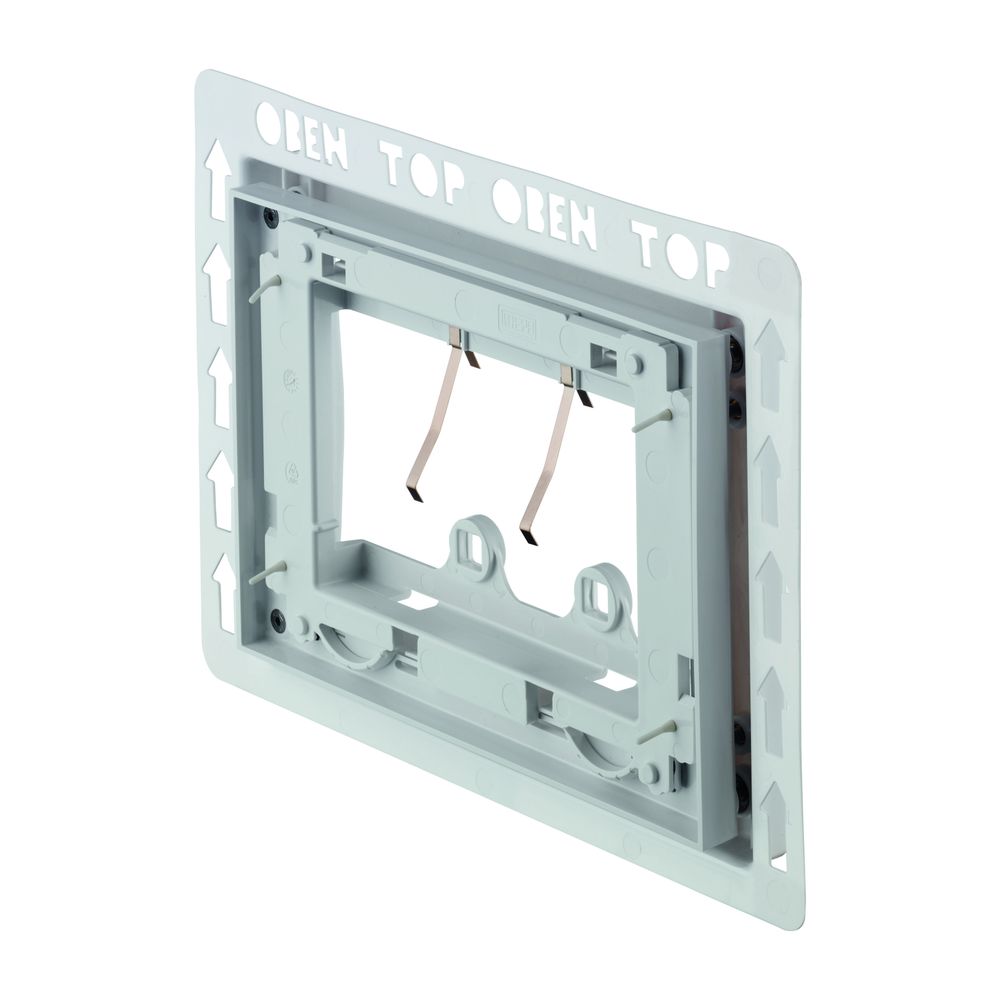Duravit DuraSystem Einbaurahmen, Trockenbau, Montiert, flächenbündig, Weiß glänze... DURAVIT-WD6001011000 4053424507408 (Abb. 2)