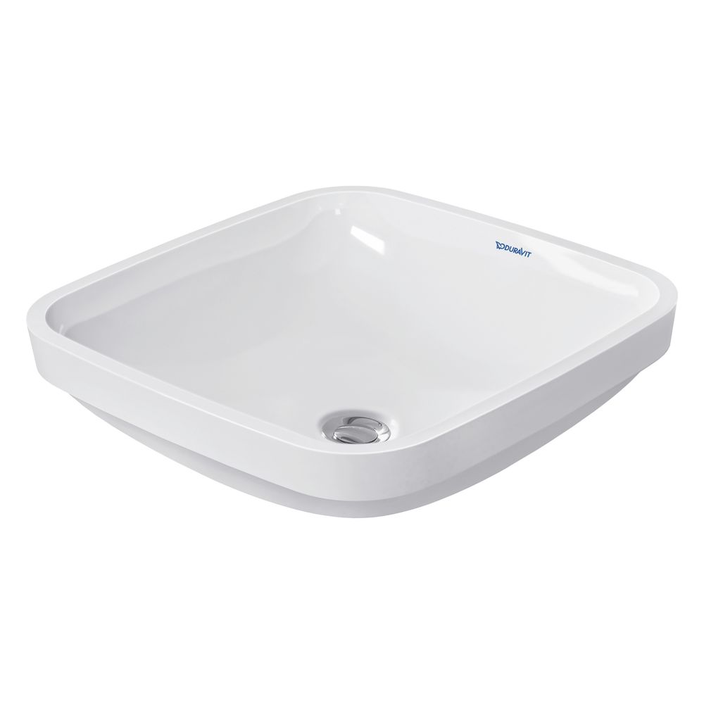 Duravit DuraStyle Einbauwaschtisch 400x400x150mm, Weiß Hochglanz, ohne HLB, mit Übe... DURAVIT-0373370000 4021534850677 (Abb. 4)