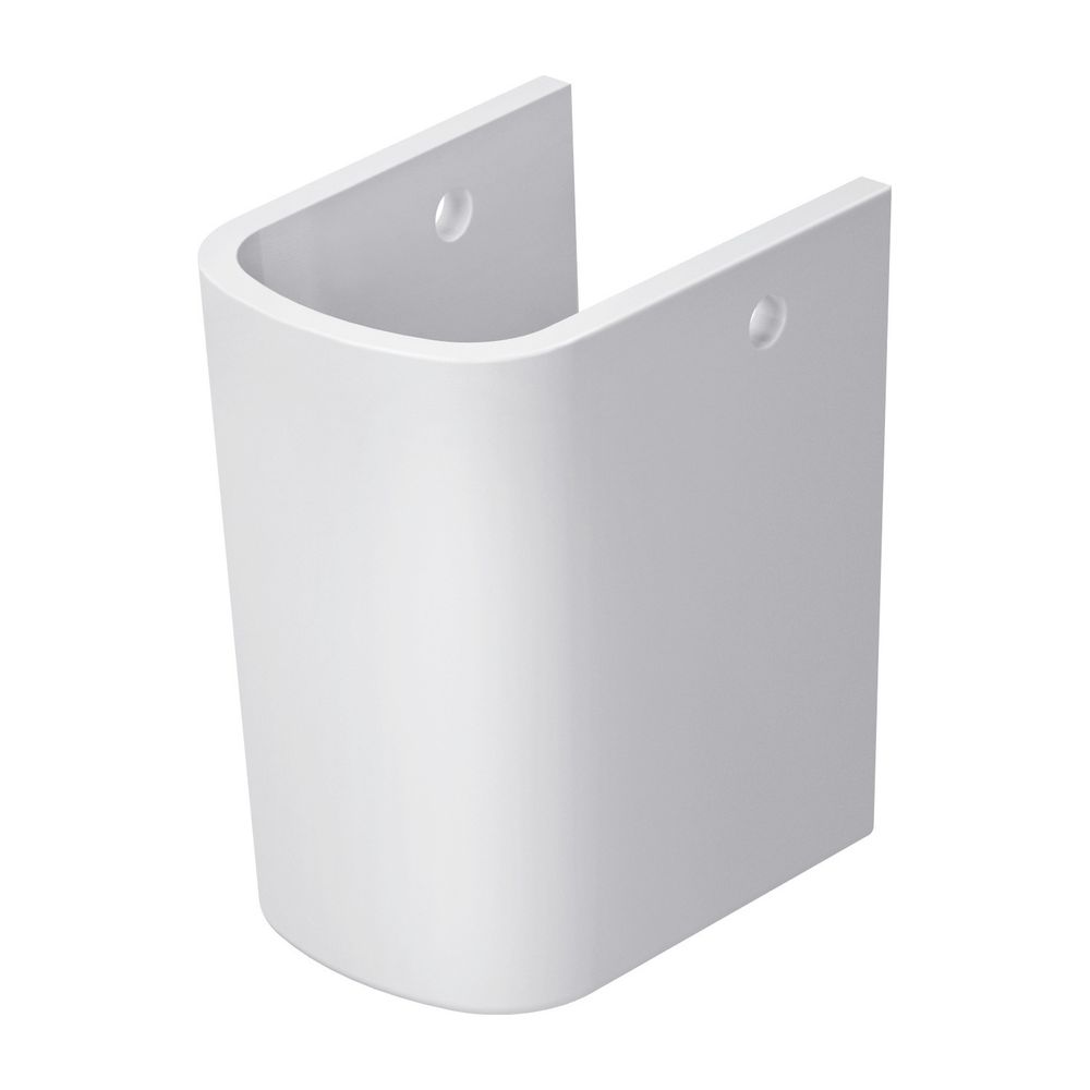 Duravit DuraStyle Halbsäule aus Keramik 230x175x270mm, Weiß Hochglanz, wandhängend,... DURAVIT-0858310000 4021534893933 (Abb. 1)