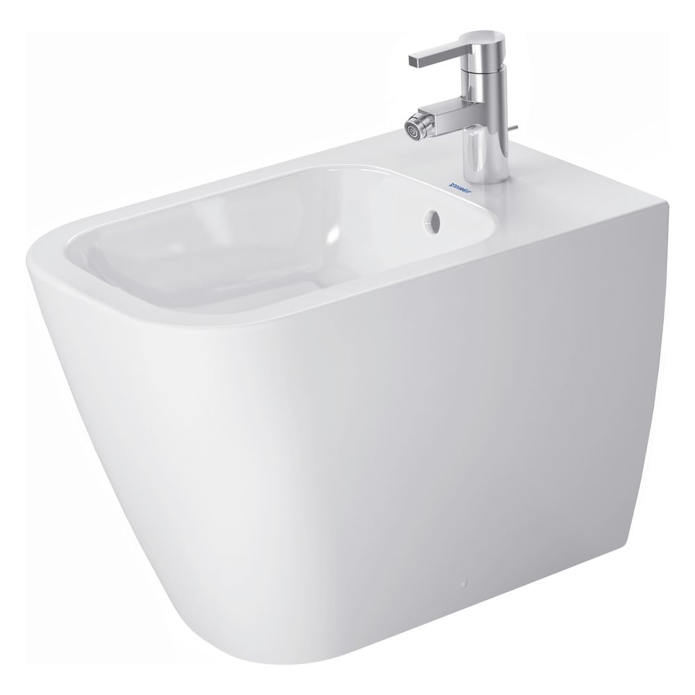 Duravit Happy D.2 Stand Bidet 570x365x400mm, Weiß Hochglanz, 1 HL, mit Überlauf, Ba... DURAVIT-2267100000 4021534856082 (Abb. 4)