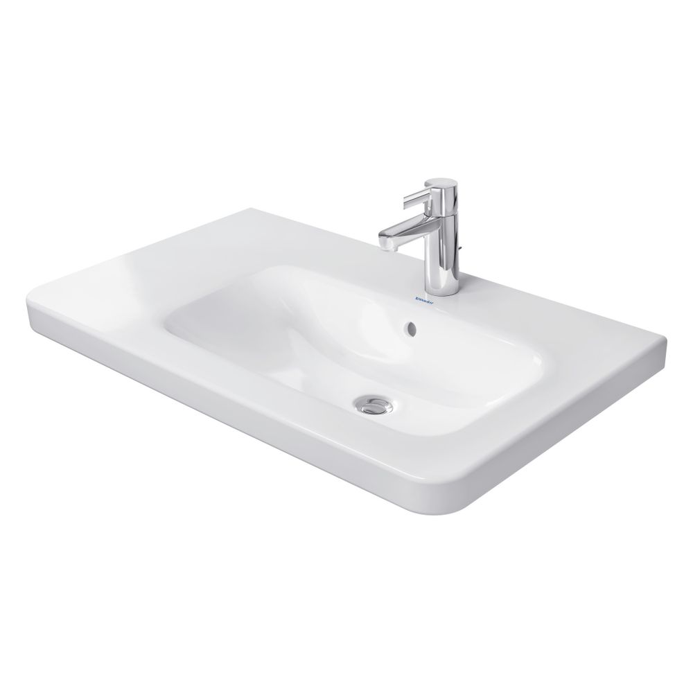 Duravit DuraStyle Waschtisch 480x800x170mm, Weiß Hochglanz, Rechteckig, 1 Waschplat... DURAVIT-2326800000 4021534894275 (Abb. 7)