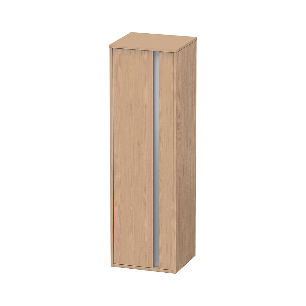 Duravit Ketho Halbhochschrank Dekor 360x400x1320mm Natur Eiche Matt, 1 Tür L, Grif... DURAVIT-KT1257L3030 4063382184238 (Abb. 1)