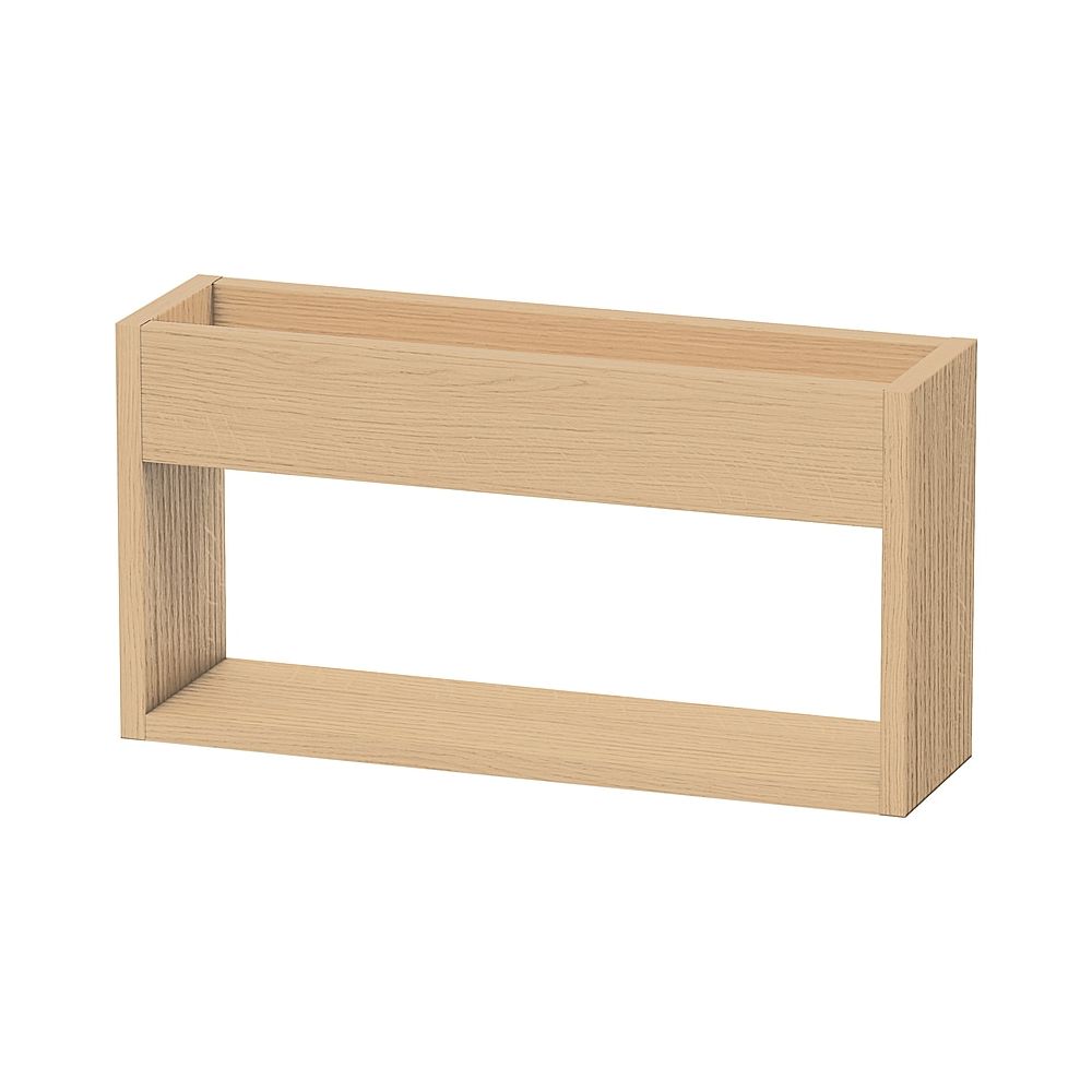 Duravit Ketho Wandregal 135x500x240mm, Natur Eiche, 1 offener Fächer, wandhäng. mi... DURAVIT-KT253703030 4063382082329 (Abb. 1)