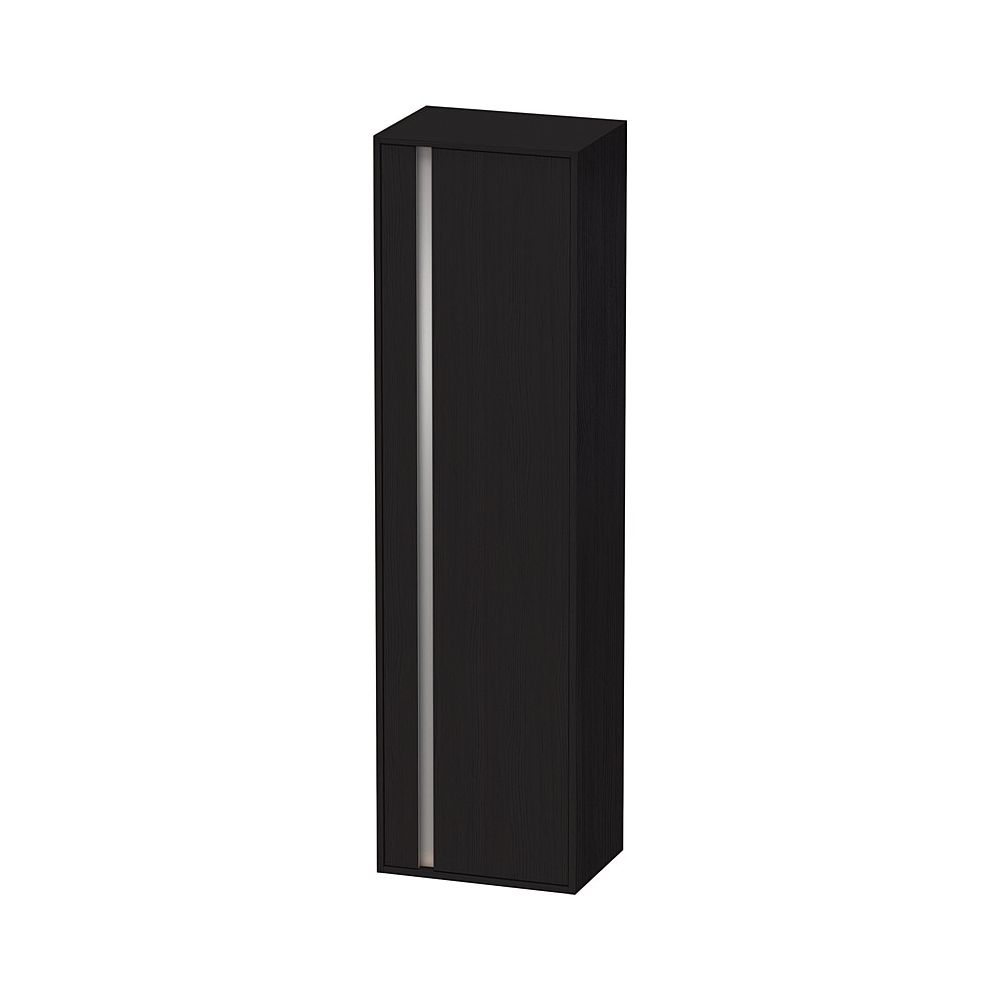 Duravit Ketho Hochschrank Dekor 360x500x1800mm Eiche Mattschwarz, 1 Tür R, Griffle... DURAVIT-KT1265R1616 4063382184252 (Abb. 1)