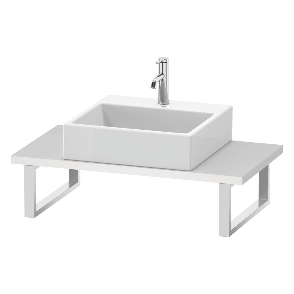Duravit L-Cube Konsole variabel 480x800-2000x30mm, Compact Mattweiß, ohne Konsolen... DURAVIT-LC104C01818 4053424923925 (Abb. 4)