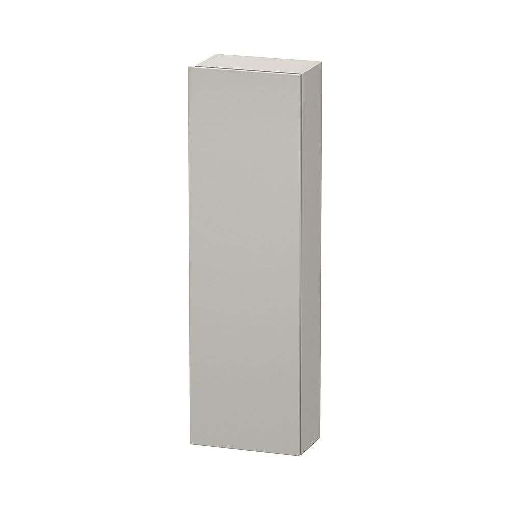 Duravit DuraStyle Hochschrank Dekor 240x400x1400mm, Betongrau Matt, 1 Tür R, Griff... DURAVIT-DS1218R0707 4053424619743 (Abb. 1)