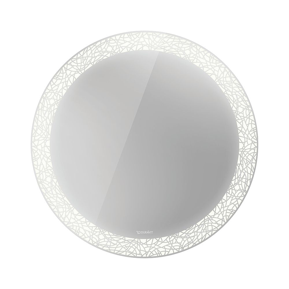 Duravit Happy D.2 Spiegel Wandmontage 47x700x700mm, Mattweiß, LED, 31W, Lichtf... DURAVIT-HP7480G00000100 4063382264022 (Abb. 1)