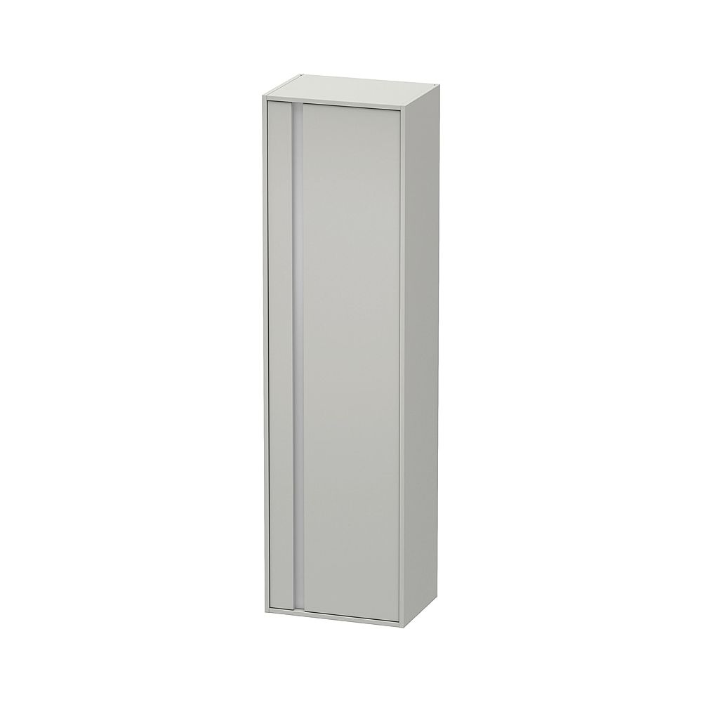 Duravit Ketho Hochschrank Dekor 360x500x1800mm Betongrau Matt, 1 Tür R, Griffleist... DURAVIT-KT1265R0707 4053424636177 (Abb. 1)