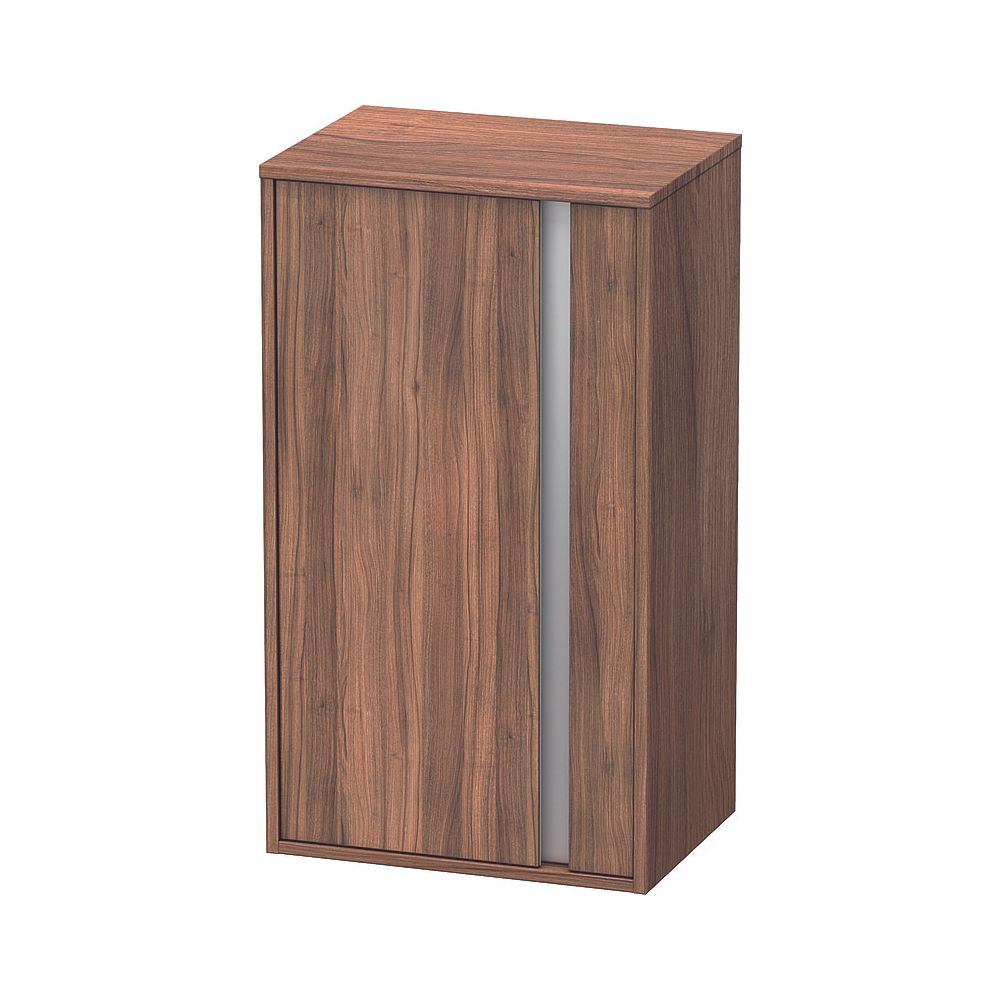 Duravit Ketho Halbhochschrank Dekor 360x500x880mm, Nusb.Matt, 1 Tür L, 2 Glasfachb... DURAVIT-KT1266L7979 4053424228907 (Abb. 1)