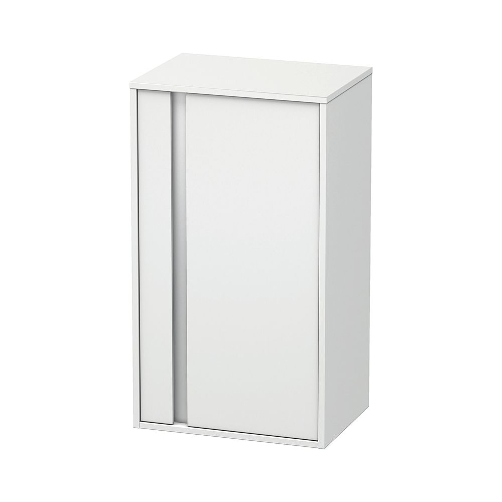 Duravit Ketho Halbhochschrank Dekor 360x500x880mm, Mattweiß, 1 Tür R, 2 Glasfachbö... DURAVIT-KT1266R1818 4021534724251 (Abb. 1)