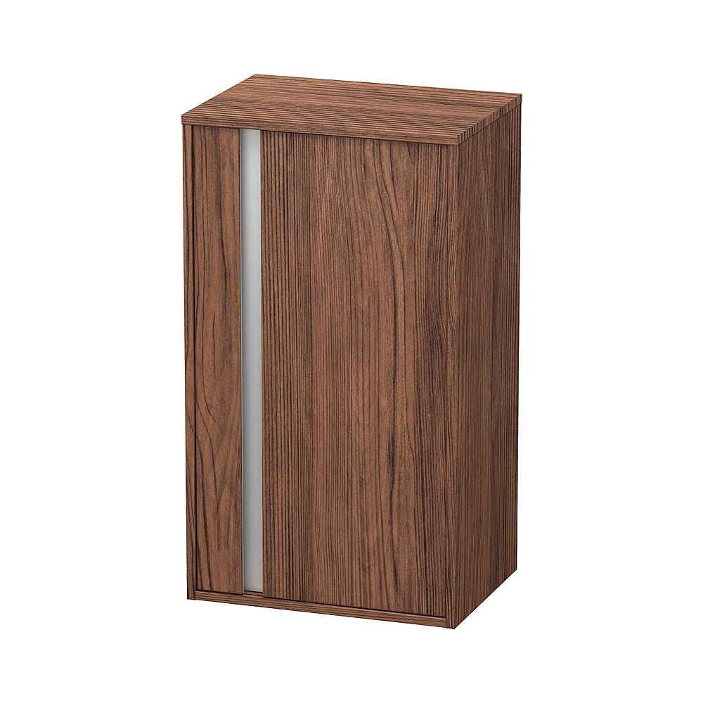 Duravit Ketho Halbhochschrank Dekor 360x500x880mm Nusb.dunkel Matt, 1 Tür R, 2 Gla... DURAVIT-KT1266R2121 4053424636276 (Abb. 1)