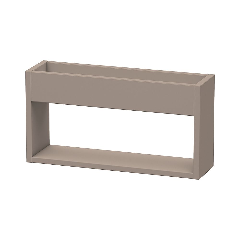Duravit Ketho Wandregal 135x500x240mm, Basalt Matt, 1 offener Fächer, wandhäng. mi... DURAVIT-KT253704343 4021534724541 (Abb. 1)