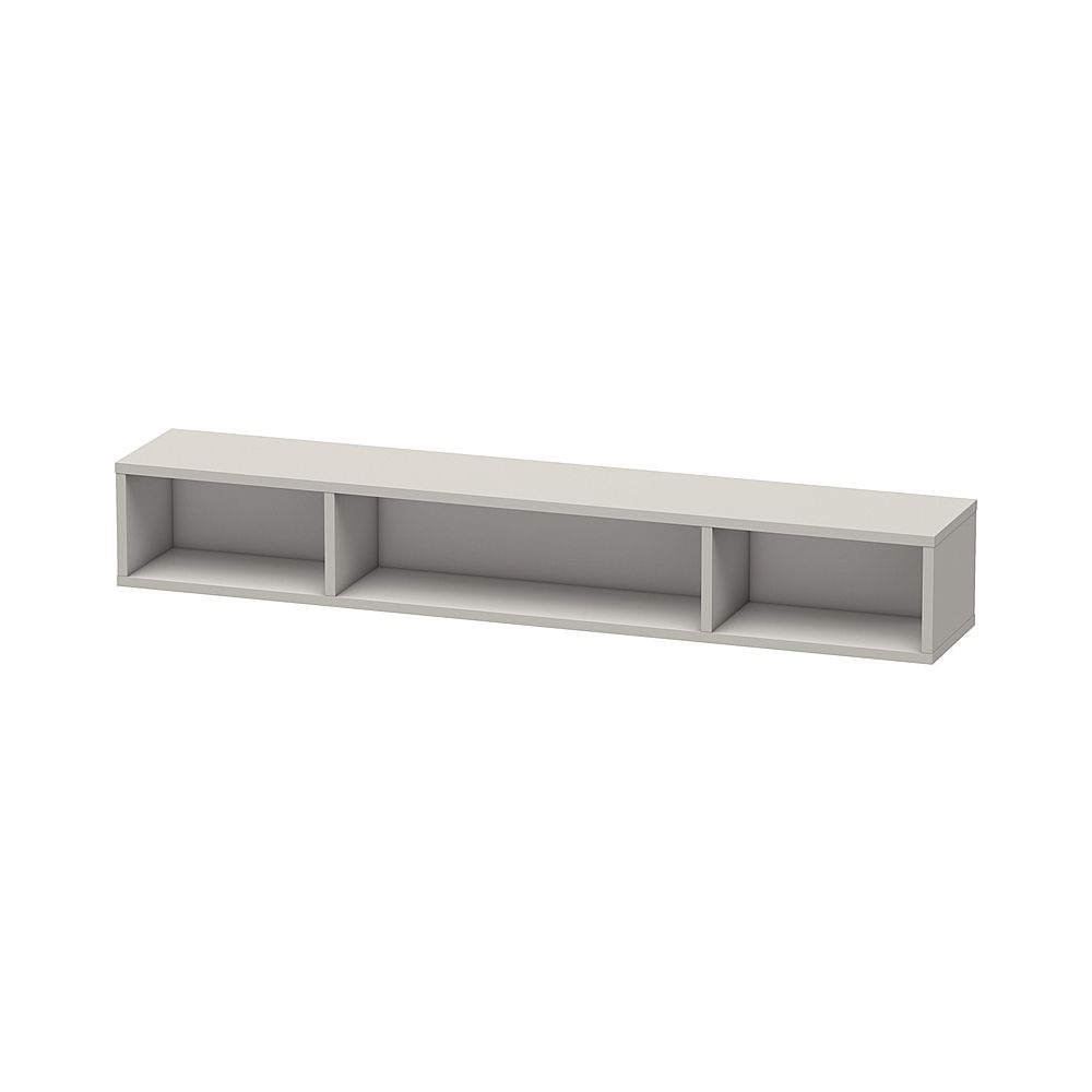 Duravit L-Cube Regalelement Wandmontage 140x800x120mm, Betongrau, 3 oF, mit Befest... DURAVIT-LC120000707 4053424643212 (Abb. 1)