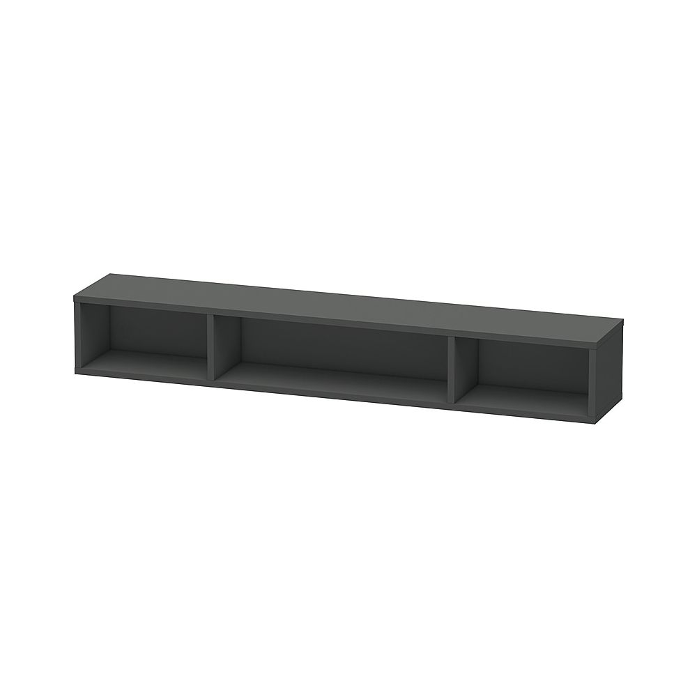 Duravit L-Cube Regalelement Wandmontage 140x800x120mm, Graphit Matt, 3 oF, mit Bef... DURAVIT-LC120004949 4053424297651 (Abb. 1)