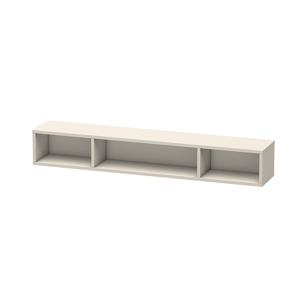 Duravit L-Cube Regalelement Wandmontage 140x800x120mm, Taupe, 3 oF, mit Befestigun... DURAVIT-LC120009191 4053424351445 (Abb. 1)