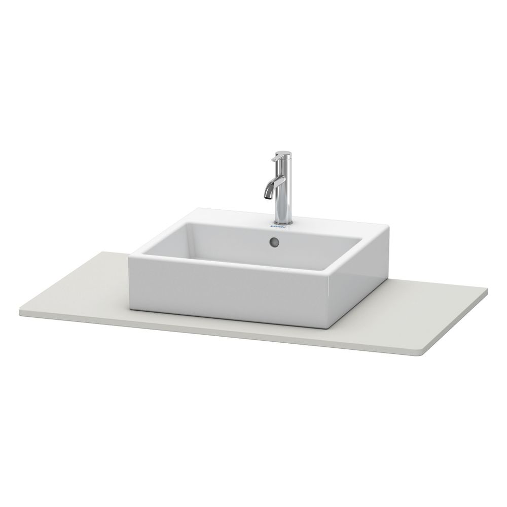Duravit XSquare Konsole 550x1000x16mm, Betongrau Matt, ohne Konsolenträger, 1 Auss... DURAVIT-XS060E00707 4053424566771 (Abb. 4)
