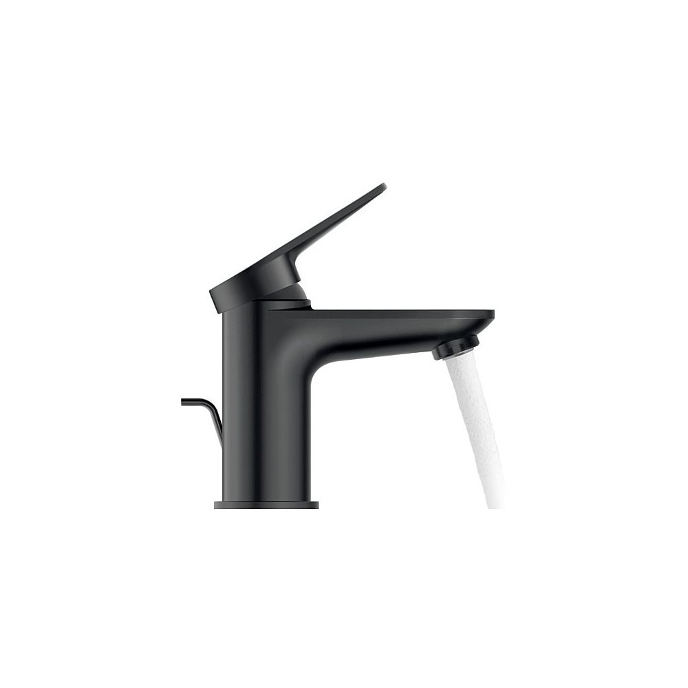 Duravit Wave Einhebel-Waschtischmischer S, Mattschwarz, 5l/min, Hebelgriff, mit G... DURAVIT-WA1010001046 4067116105094 (Abb. 2)