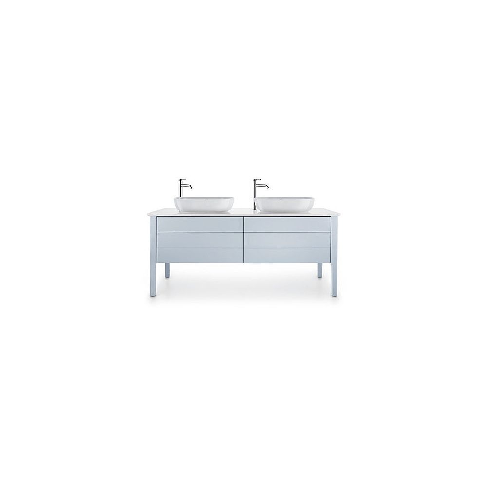 Duravit Luv Aufsatzbecken 600mm, Weiß Hochglanz, WonderGliss, DuraCeram, Oval, ohn... DURAVIT-03796000001 4053424177151 (Abb. 2)