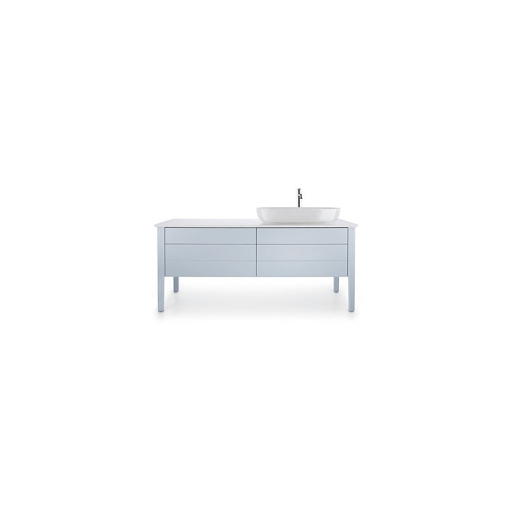 Duravit Luv Aufsatzbecken 800mm, Weiß Hochglanz, DuraCeram, Oval, ohne Überlauf und... DURAVIT-0379800000 4053424460512 (Abb. 2)