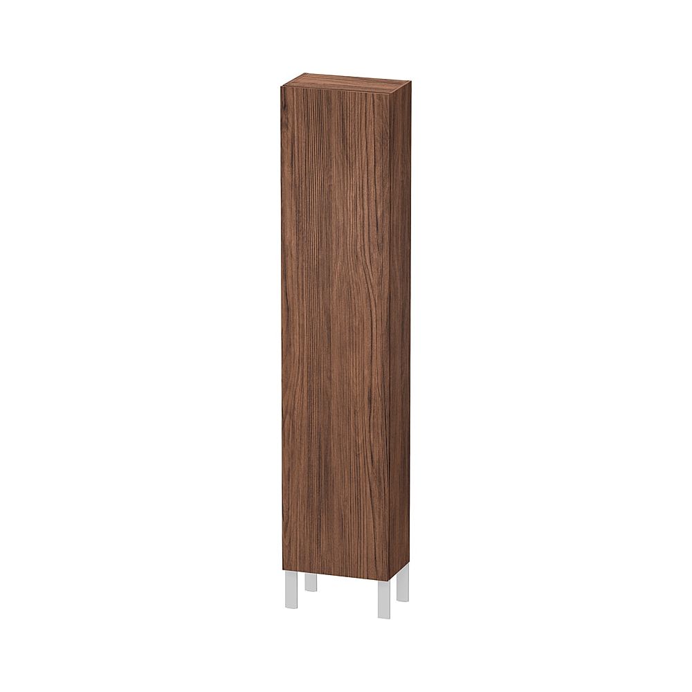 Duravit L-Cube Hochschrank Echtholzfurnier 243x400x1760mm Nusb.dunkel Matt, 1 Tür ... DURAVIT-LC1170L2121 4053424642475 (Abb. 1)