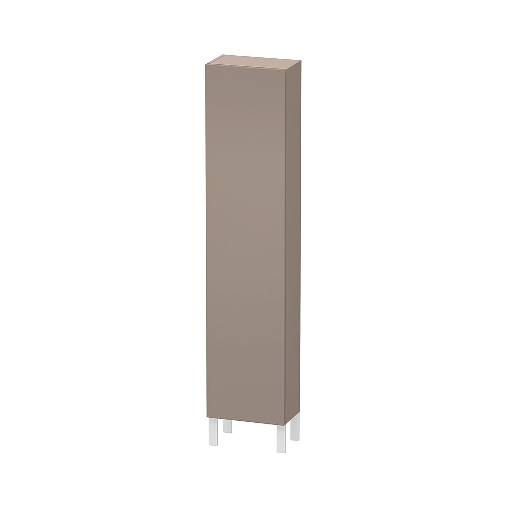 Duravit L-Cube Hochschrank Echtholzfurnier 243x400x1760mm Basalt Matt, 1 Tür R, Gr... DURAVIT-LC1170R4343 4053424305721 (Abb. 1)
