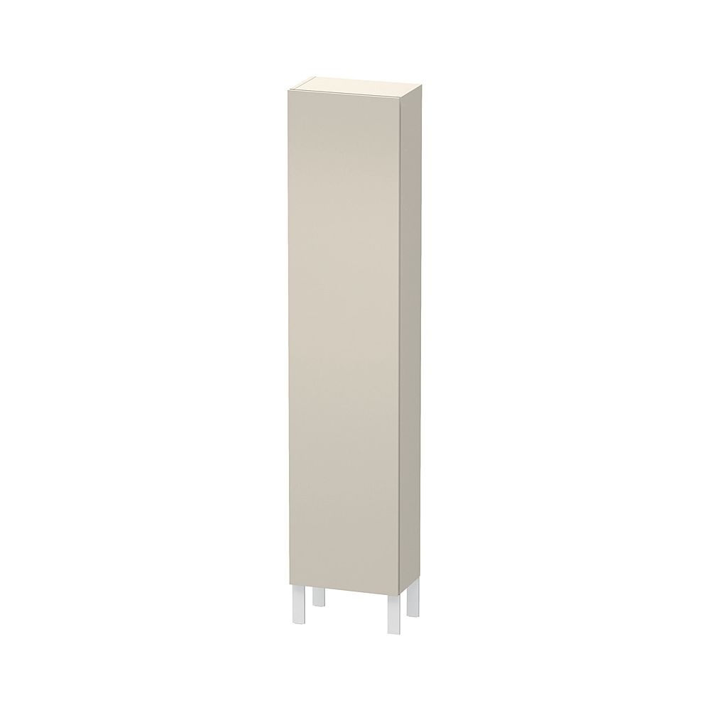 Duravit L-Cube Hochschrank Echtholzfurnier 243x400x1760mm, Taupe Matt, 1 Tür R, Gr... DURAVIT-LC1170R9191 4053424351353 (Abb. 1)