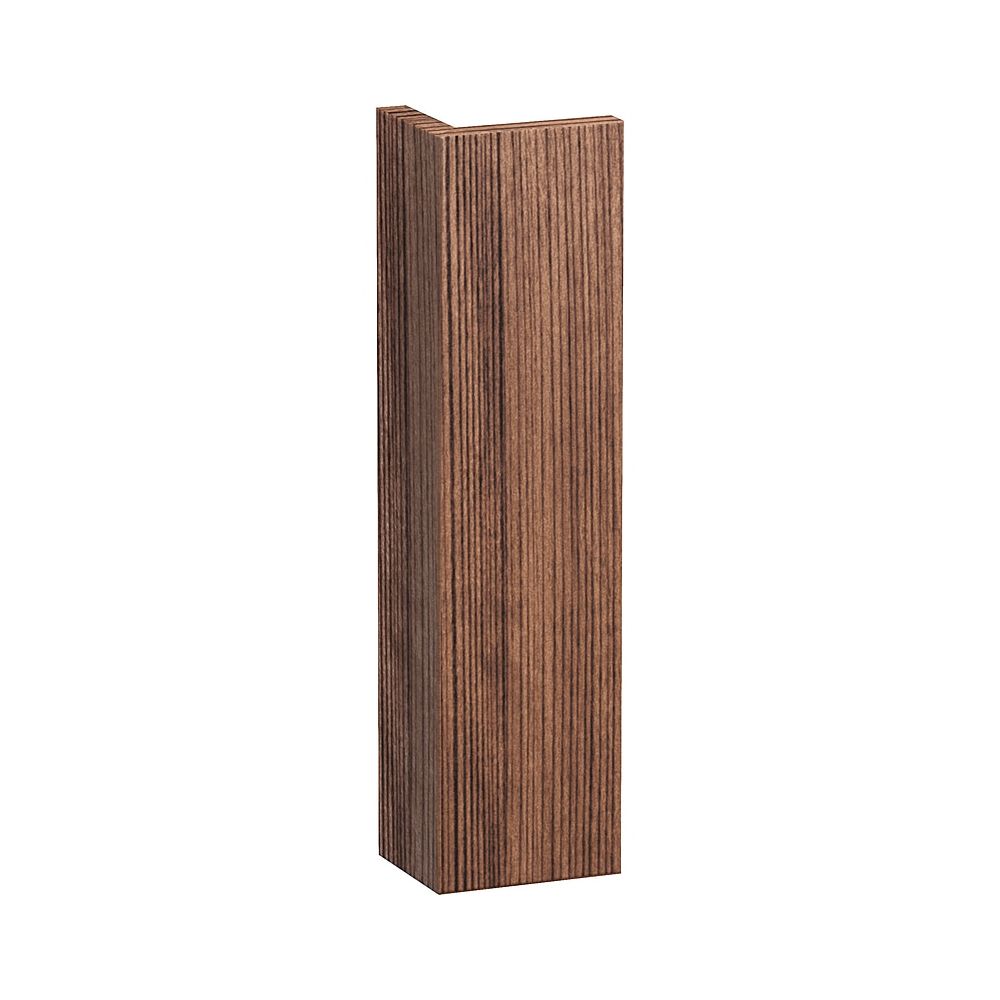 Duravit L-Cube Korpusblende 16x20x400mm, Nusb.dunkel Matt passend für Konsolen Ser... DURAVIT-LC589902121 4053424644998 (Abb. 1)