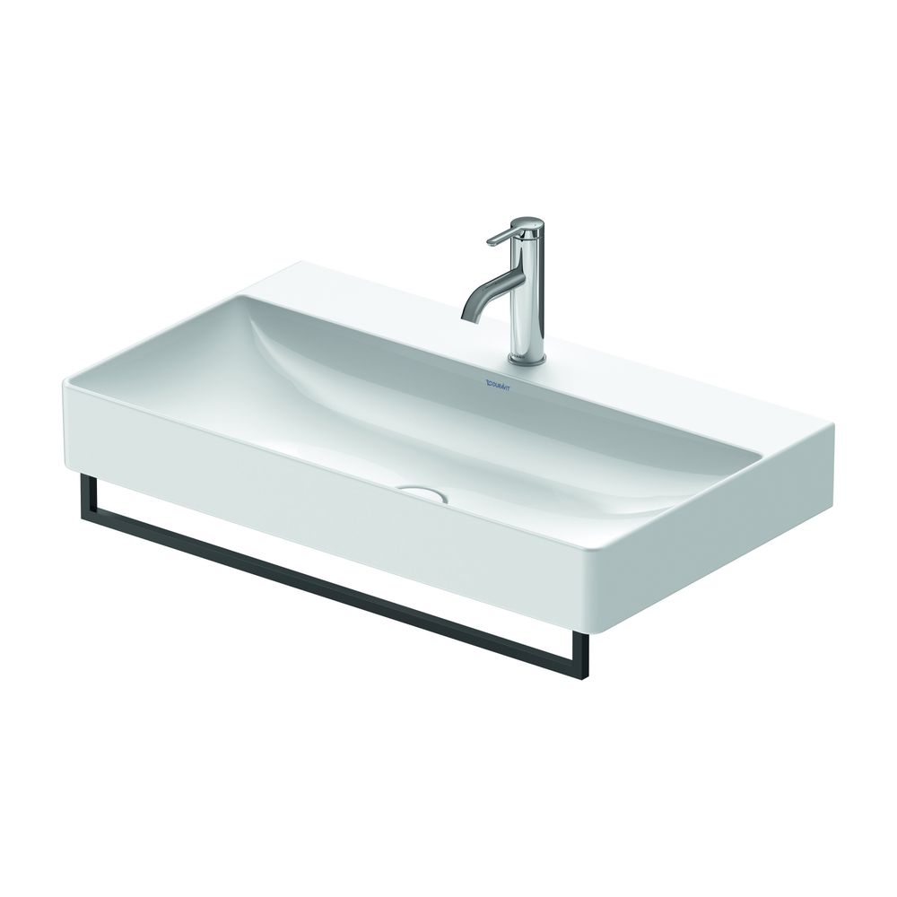 Duravit Universal Handtuchhalter 64x746x71mm, Mattschwarz, Messing, 1 Arm, mit Befe... DURAVIT-0031214600 4053424895772 (Abb. 2)