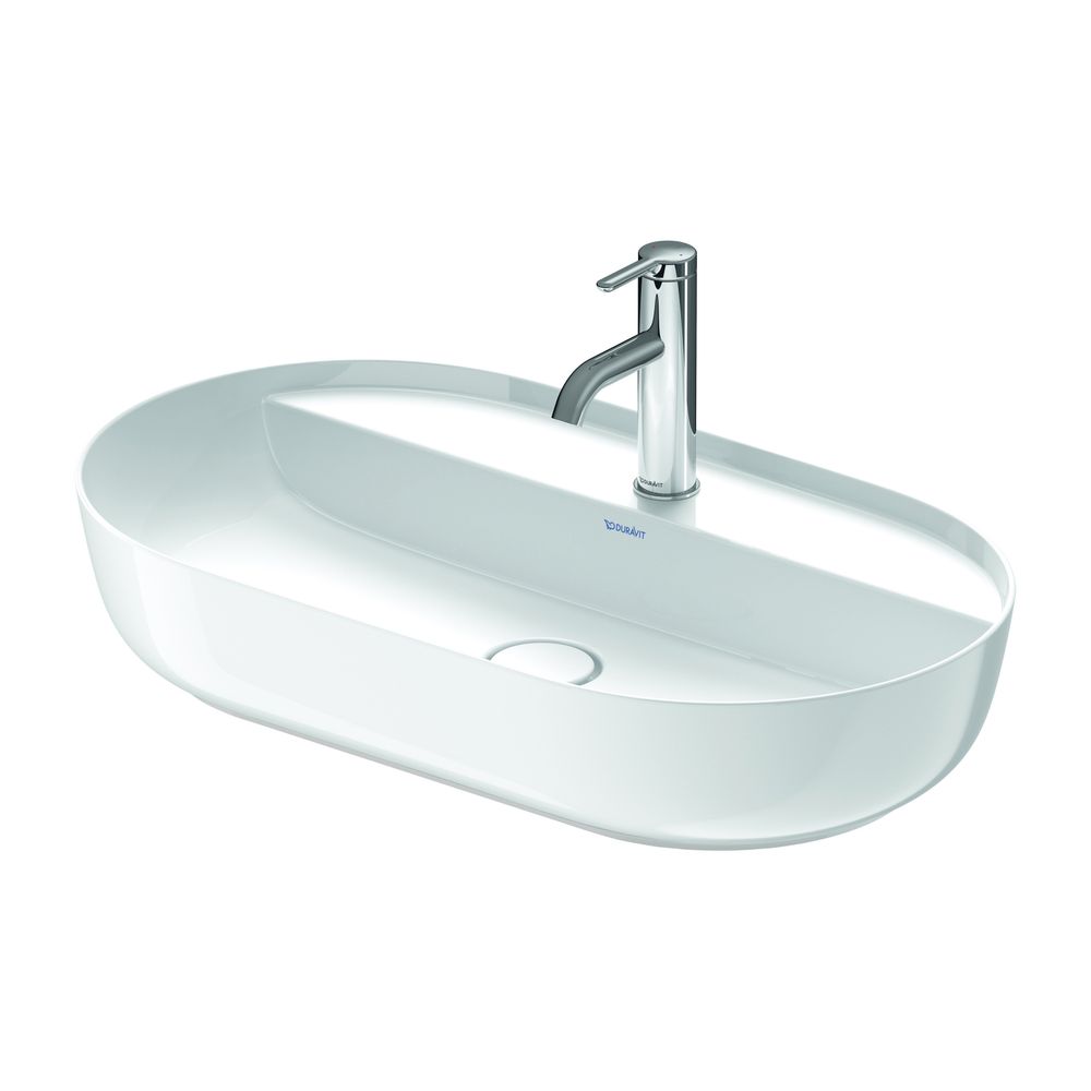 Duravit Luv Aufsatzbecken 700mm, Weiß Hochglanz, WonderGliss, DuraCeram, Oval, mit... DURAVIT-03807000001 4053424901091 (Abb. 5)