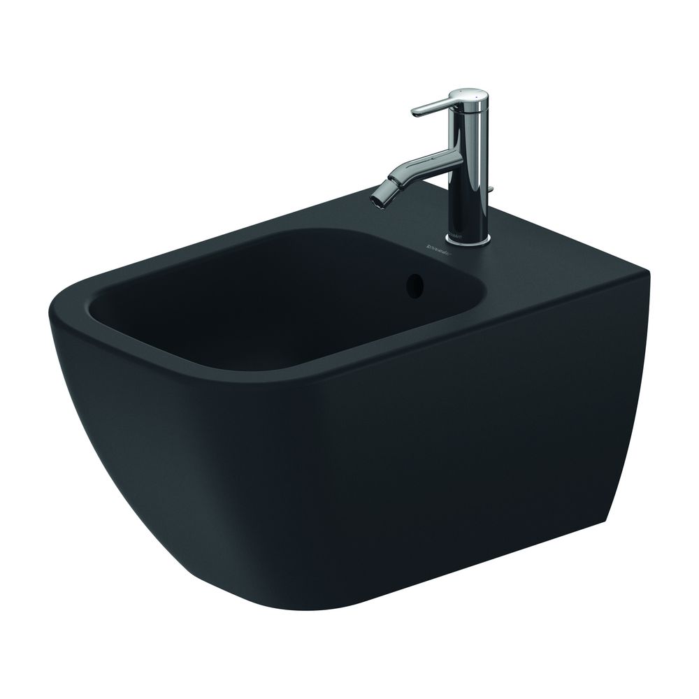 Duravit Happy D.2 Wandbidet 540x365x285mm, Anthrazit Matt, WonderGliss, 1 HL, HLB,... DURAVIT-22581513001 4053424897561 (Abb. 4)
