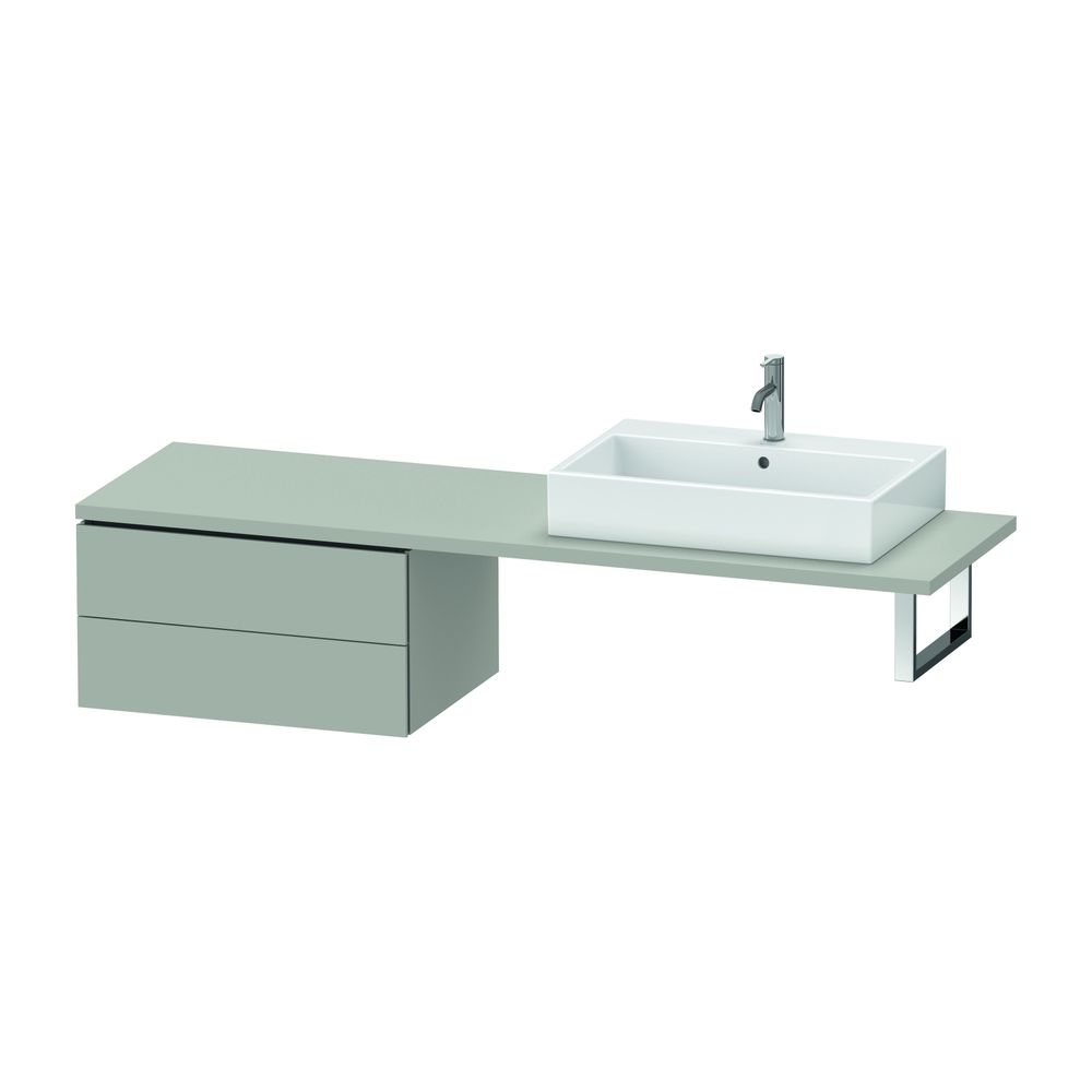 Duravit Unterschrank Dekor, 547x720x400mm, 2 Schubkästen, Betongrau Matt, ohne Kon... DURAVIT-LC585900707 4053424820651 (Abb. 2)
