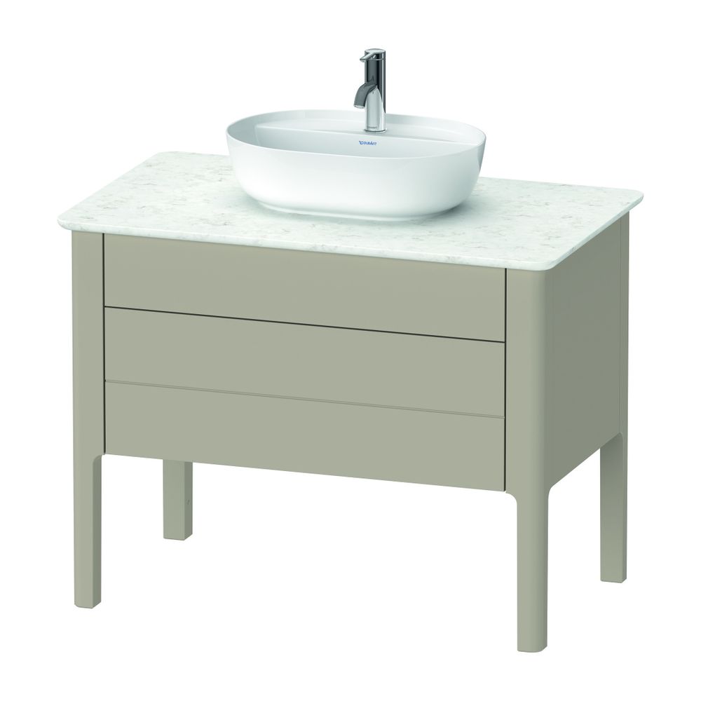 Duravit Luv Konsolenwaschtischunterbau bodenstehend 570x938x743mm ohne KSP Taupe S... DURAVIT-LU956906060 4053424917832 (Abb. 2)