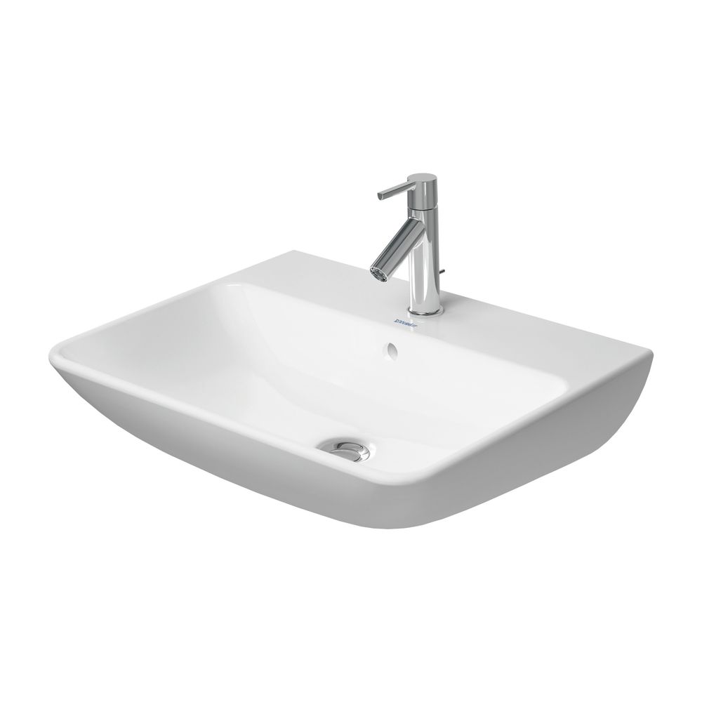 Duravit ME by Starck Waschtisch 460x600x180mm wandhäng., Weiß Hochglanz, Rechteckig... DURAVIT-2335600000 4021534966576 (Abb. 1)