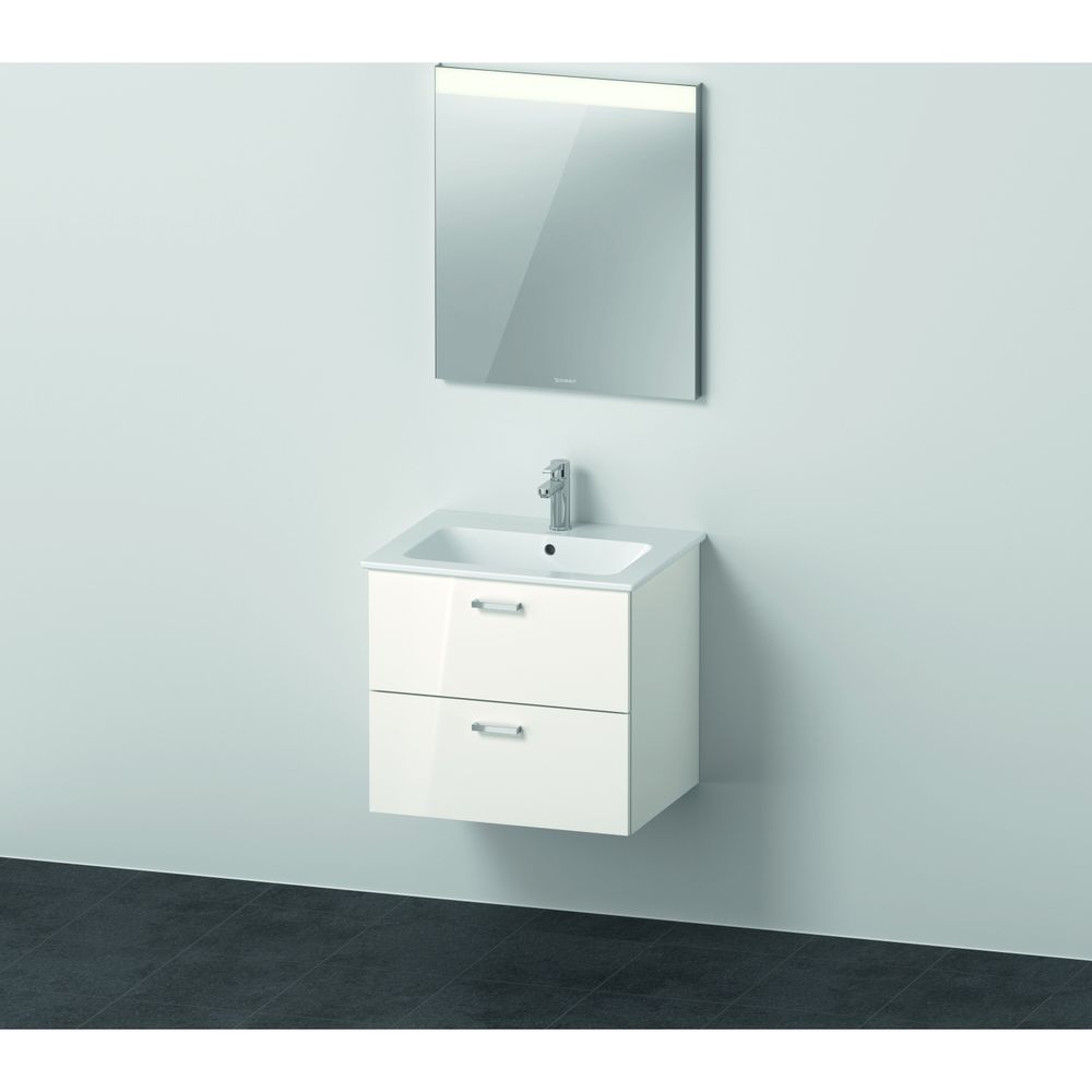 Duravit XBase Möbelwaschtisch, Waschtischunterbau, Spiegel 490x630x2000mm, 2 Schub... DURAVIT-XB007004545 4053424984414 (Abb. 3)
