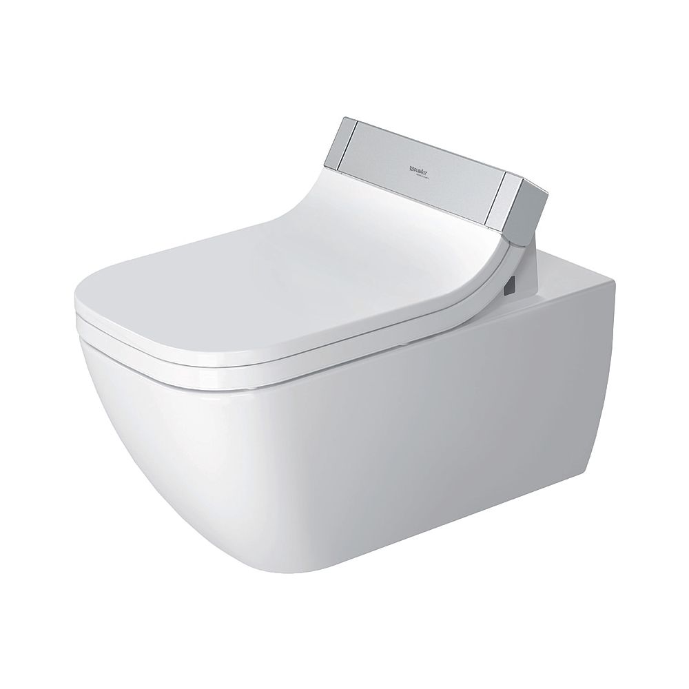 Duravit Happy D.2 Wand-WC 620x365x345mm, Weiß Hochglanz, 4,5l, SensoWash, Tiefspül... DURAVIT-25505900001 4021534930973 (Abb. 1)